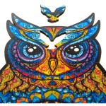 Charming Owl (S) puzzle UNIDRAGON