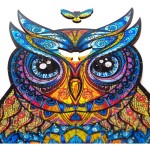 Charming Owl (M) puzzle UNIDRAGON