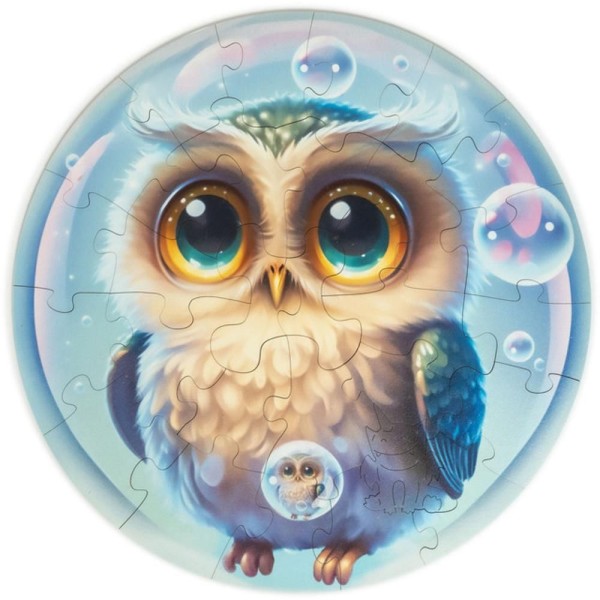 Owl Bubblezz puzzle UNIDRAGON