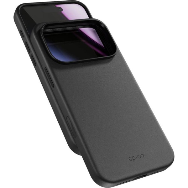 Mag+ leather case iPhone 17 Pro BK EPICO