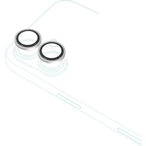 Camera glass Al. iPhone 17 White EPICO