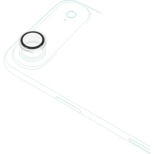 Camera glass Al. iPhone Air White EPICO