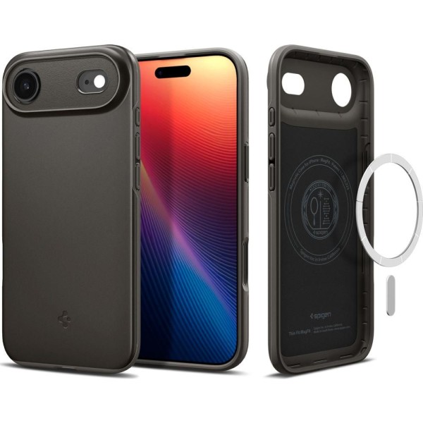 Thin Fit MS case iPhone Air Gunmetal