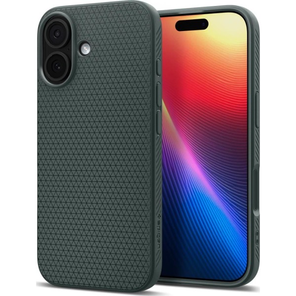 Liquid Air case iPhone 17 Abyss green