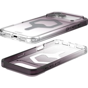 Plyo MS case iP17 Pro Max Bk/Clear Ombre