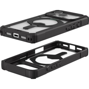 Plasma XTE MS case iP17 Pro Black/Clear