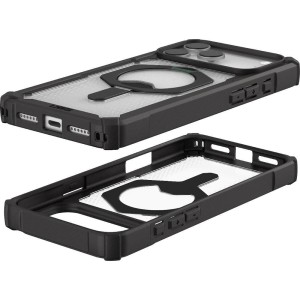 Plasma XTE MS case iP17 Pro Max Bk/Clear