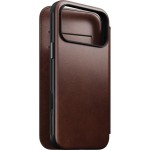 Modern Leather Folio iP17 Pro Max Brown