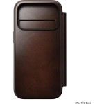 Modern Leather Folio iPhone 17 Pro Brown