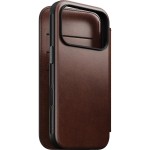 Modern Leather Folio iPhone 17 Pro Brown