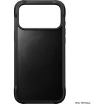 Rugged Leather Case iPhone 17 Pro Max BK
