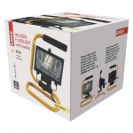 Halogenový reflektor 150W černý s držákem