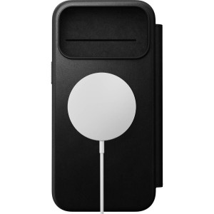 Modern Leather Folio iP17 Pro Max Black