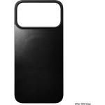Magnetic Leather Back MS iP17 Pro Max BK