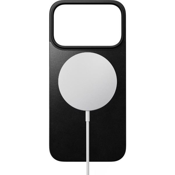 Magnetic Leather Back MS iP17 Pro Black