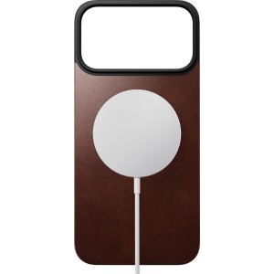 Magnetic Leather Back MS iP17 Pro Max BR