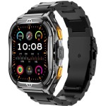 Titan GPS Černá kovový řemínek ARMODD
