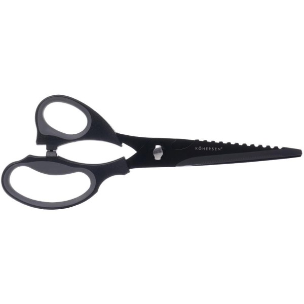 71466 kuchyňské nůžky černé KOHERSEN