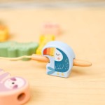 TJ003 navlékací zvířátka 13ks TOOKY TOY