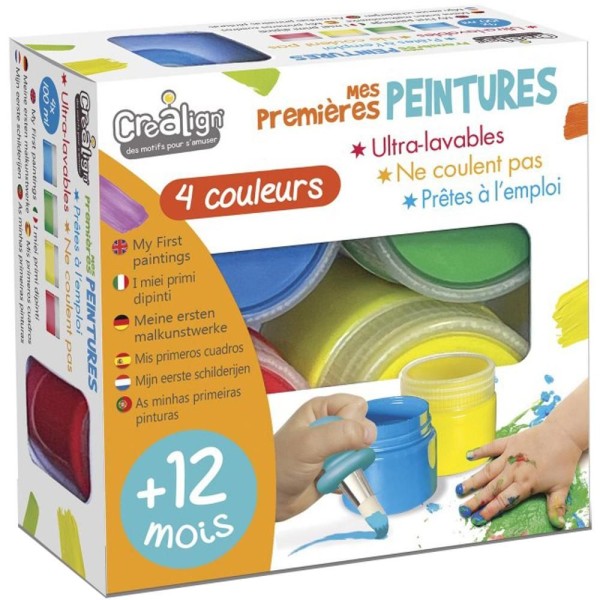 CL205 první prstové barvy 4ks CRÉA LIGN