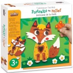 CL182 pěn.obr.Lesní zvířát. 3+ CRÉA LIGN