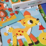 CL182 pěn.obr.Lesní zvířát. 3+ CRÉA LIGN