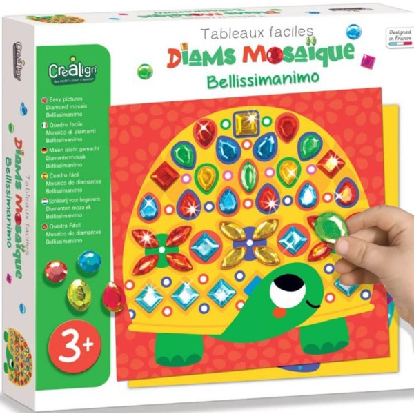 CL169 diam.mozaik.Zvířátka 3+ CRÉA LIGN