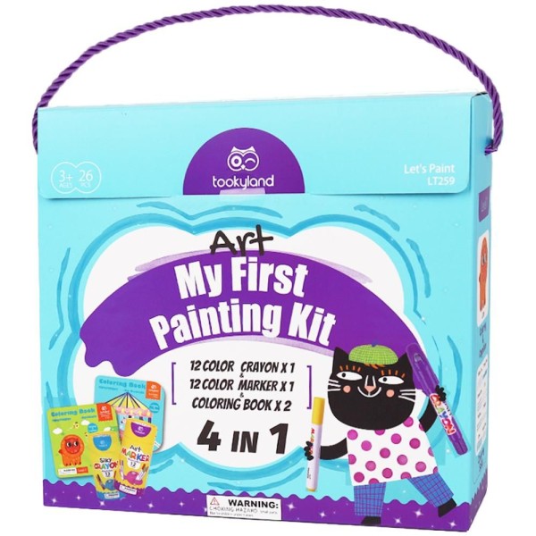 LT259 velká kreativní sada 4v1 TOOKYLAND