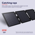 25238 Solární panel ZUNY 20W TRUST