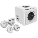 PowerCube Rewirable USB šedá CUBENEST
