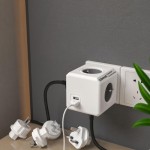PowerCube Rewirable USB šedá CUBENEST