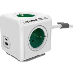 PowerCube Extended USB zel.1,5m CUBENEST
