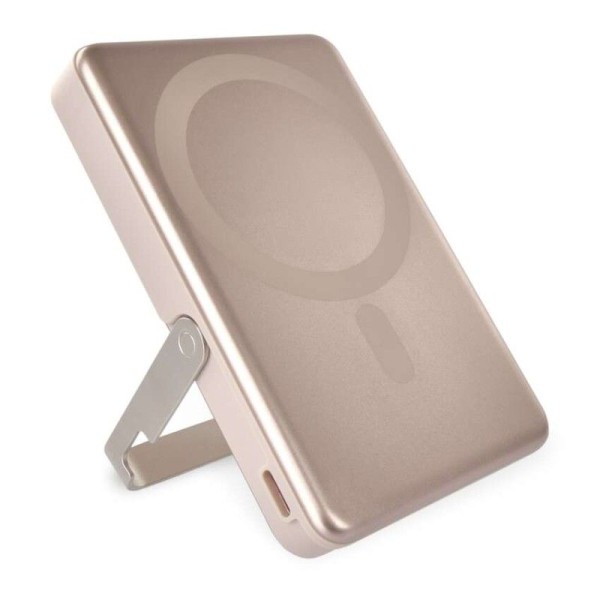 Powerbanka EMOS WI 1031, 10 000 mAh, 20 W + wireless, růžovo-zlatá