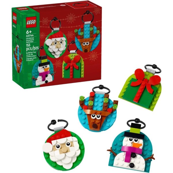 40744 Sada vánočních ozdob LEGO