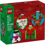 40744 Sada vánočních ozdob LEGO