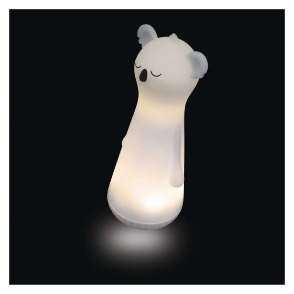 LED nabíjecí silikonová svítilna s nočním světlem, 25 lm, 1200 mAh