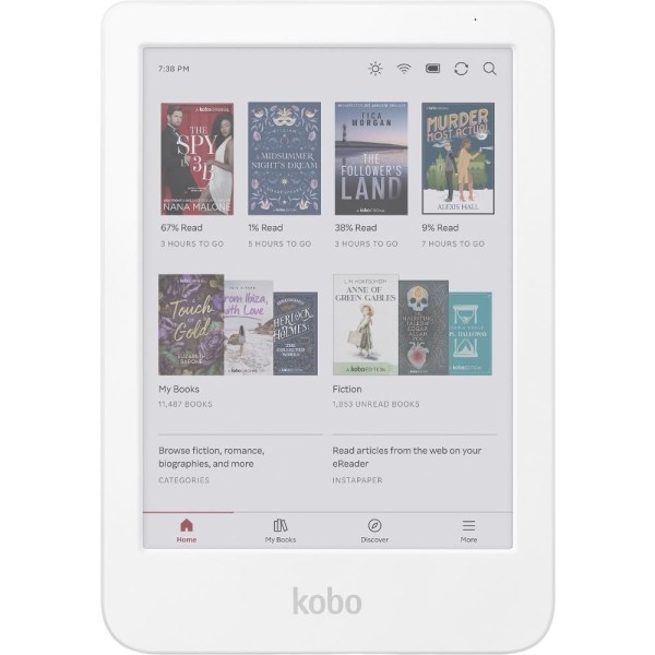 Clara Colour 6 E Ink 1300 HD WH KOBO