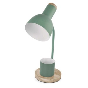 Stolní lampa POPPY na žárovku E27, zelená