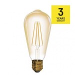 LED žárovka Vintage ST64 4W E27 teplá bílá+