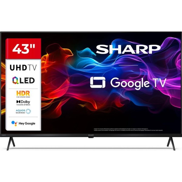 43HP5265E QLED GOOGLE SMART UHD TV SHARP