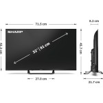 32HF3865E QLED GOOGLE SMART FHD TV SHARP
