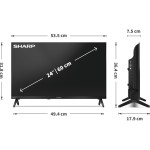 24HF2265E GOOGLE SMART TV SHARP