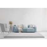 MOM 23 Kob ŠEDÝ 190 x 240cm MOMOMI