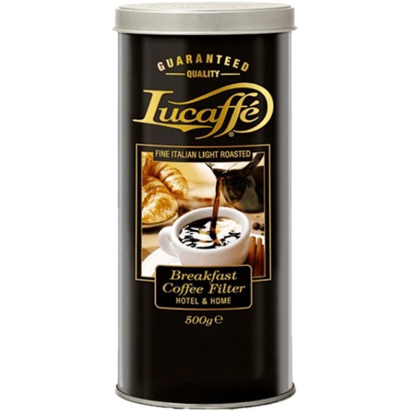 BREAKFAST COFFEE KÁVA ZRNO 500G LUCAFFE