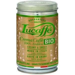 CREMA CAFFE BIO KÁVA ZRNO 250G LUCAFFE