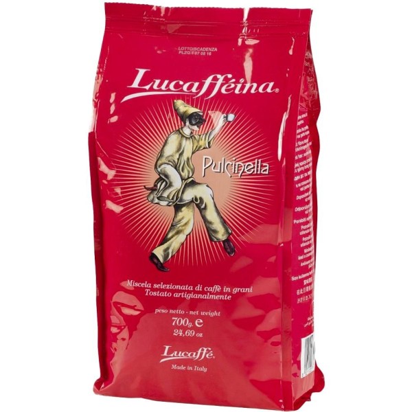 PULCINELLA KÁVA ZRNKOVÁ 700 G LUCAFFE