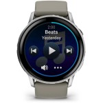 Venu 4 45mm Silver/Silver Gray Sili.band