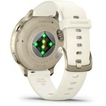 Venu 4 41mm Lunar Gold/Bone Silic band