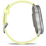 Venu 4 45mm Silver/Citron Silicone band