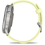 Venu 4 45mm Silver/Citron Silicone band